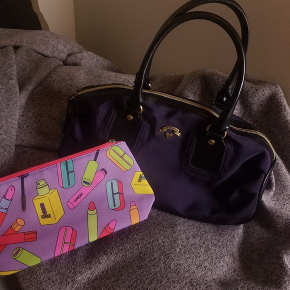 Purple Victoria's Secret Purse & Clinique Bag - Picture 8 of 8